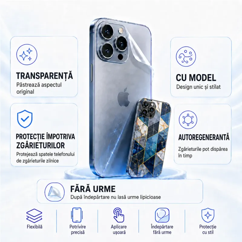 Folie hidrogel de protecție pentru spate